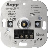 Kopp 842800187 Dimmer Inzetstuk 1 stuks Athenis Aluminium - thumbnail