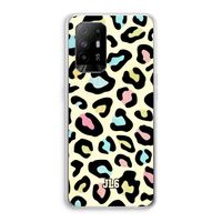 Leopard pattern: Oppo A94 5G Transparant Hoesje