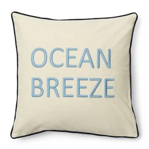 Riviera Maison - Ocean Breeze Pillow Cover 50x50 - Wit