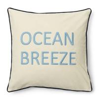 Riviera Maison - Ocean Breeze Pillow Cover 50x50 - Wit