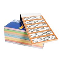 Bingokaarten 100 vellen, 600 Kaartjes Bingokaarten 100 vellen, 600 Kaartjes