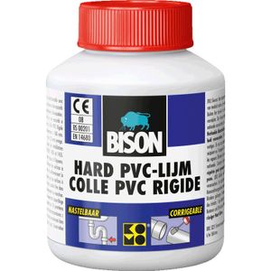 Hard PVC-lijm flacon 100ml met borstel Lijm