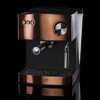 Adler AD 4404cr Espressoapparaat - 15 bar, 850W - Koper / Zwart - thumbnail