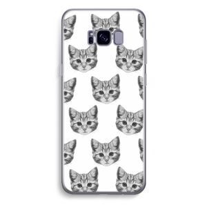 Kitten: Samsung Galaxy S8 Plus Transparant Hoesje