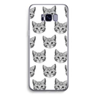 Kitten: Samsung Galaxy S8 Plus Transparant Hoesje