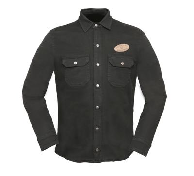 MODEKA Oliwer, Motorhoodie heren, Zwart