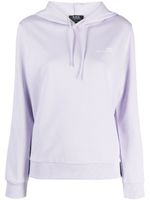 A.P.C. hoodie en coton - Violet