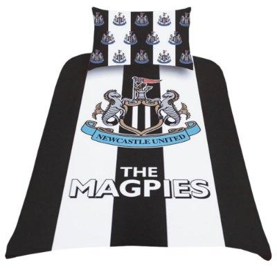 Newcastle United Dekbedovertrek & Kussensloop (1 Persoon)