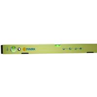 Ivana Goldline magnetische waterpas met 2 libellen - 150 cm