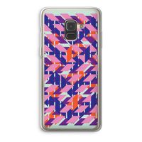 Skew Blush 3: Samsung Galaxy A8 (2018) Transparant Hoesje