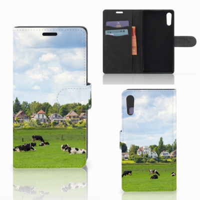 Sony Xperia XZ | Sony Xperia XZs | Telefoonhoesje | Met pasjeshouder | Koeien
