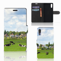 Sony Xperia XZ | Sony Xperia XZs | Telefoonhoesje | Met pasjeshouder | Koeien