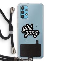 Girl Gang: Samsung Galaxy A32 4G Transparant Hoesje met koord