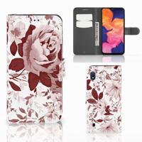 Hoesje Samsung Galaxy A10 Watercolor Flowers