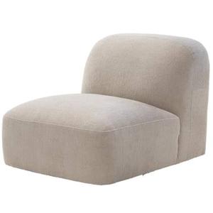 Giga Meubel - Loveseat Stof Taupe - Zitbreedte 76cm - Mary