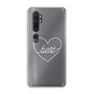 Best heart pastel: Xiaomi Mi Note 10 Pro Transparant Hoesje