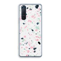 Terrazzo N°3: Sony Xperia 5 II Transparant Hoesje