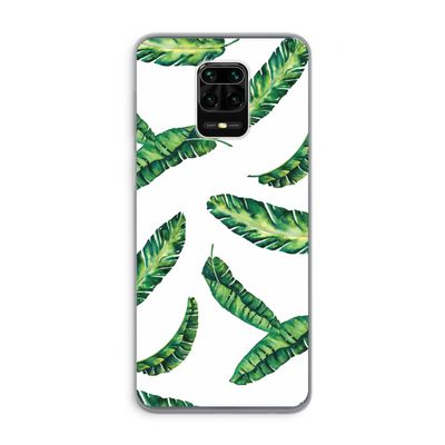 Lange bladeren: Xiaomi Redmi Note 9 Pro Transparant Hoesje