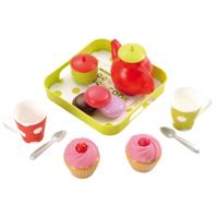 Ecoiffier 100 chef theeset met dienblad