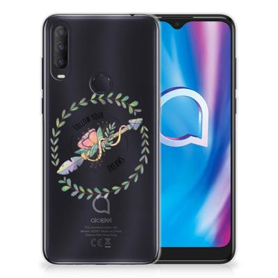 Alcatel 1S (2020) Telefoonhoesje met Naam Boho Dreams Alcatel 1S (2020) Telefoonhoesje met Naam Boho Dreams