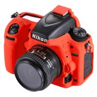 PULUZ zachte siliconen beschermhoes voor Nikon D750 (rood)