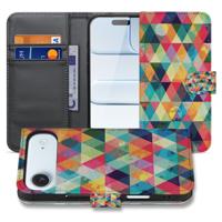 Geruit Hoesje iPhone Air | Book Case | Portemonnee hoesje