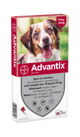 Advantix Spot-On Hond 250/1250 10-25kg - 4 pip Advantix Spot-On Hond 250/1250 10-25kg - 4 pip