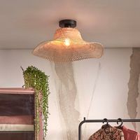 GOOD&MOJO Plafondlamp 'Ibiza' Bamboe, 50cm, kleur Naturel