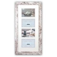 Zep fotolijst v24106 nelson 6 4q white wash voor 4 foto&apos;s - thumbnail