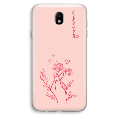Giving Flowers: Samsung Galaxy J7 (2017) Transparant Hoesje