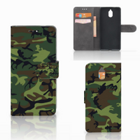 Nokia 3.1 (2018) Telefoon Hoesje Army Dark