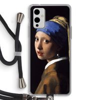 The Pearl Earring: OnePlus 9 Transparant Hoesje met koord