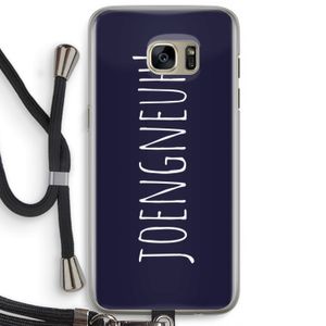 Joengneuh!: Samsung Galaxy S7 Edge Transparant Hoesje met koord