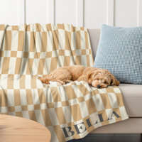 Fleecedeken Dieren bedrukken - 100x150