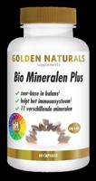 Golden Naturals Bio mineralen plus 60 Vegetarische capsules