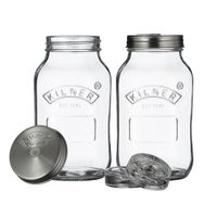 Kilner 65025010 pot Cylinder Glas Transparant - thumbnail