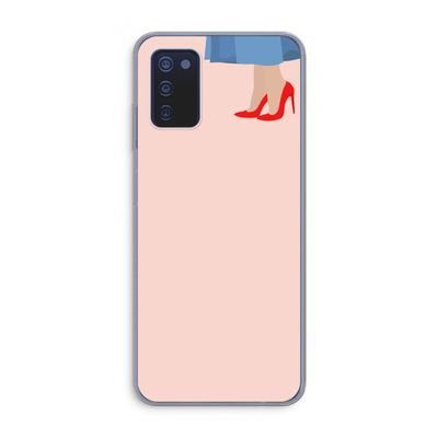 High heels: Samsung Galaxy A03s Transparant Hoesje
