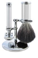 Edwin Jagger scheerset S21M8911 - Synthetisch - Chroom