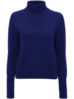 Victoria Beckham pull en maille fine à col roulé - Bleu - thumbnail