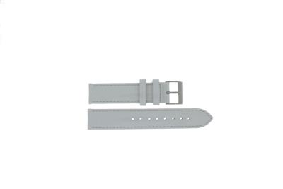 Horlogeband Guess W0909L1 / Flutter Leder Wit 18mm
