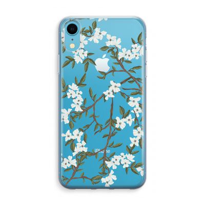 Blossoming spring: iPhone XR Transparant Hoesje