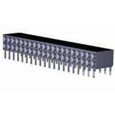 TE Connectivity 1-146140-9 Female header (standaard) Inhoud: 1 stuk(s) Tube