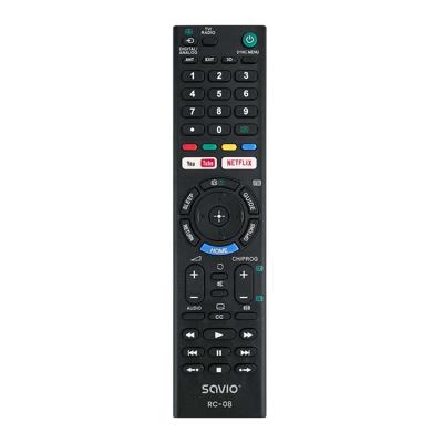 Savio RC-08 afstandsbediening TV Drukknopen