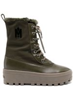 Mackage bottines Hero-W à doublure lainée - Vert - thumbnail