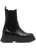 GANNI bottines chelsea Creepers en cuir - Noir - thumbnail