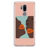 Orange lips: LG G7 Thinq Transparant Hoesje