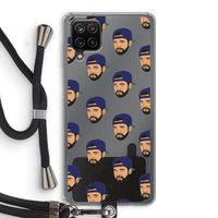 Drake Away: Samsung Galaxy A12 Transparant Hoesje met koord