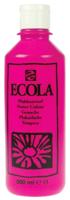 Talens Ecola plakkaatverf flacon van 500 ml, tyrisch roze (magenta)
