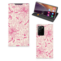 Samsung Galaxy Note 20 Ultra Smart Cover Pink Flowers