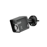 WOOX r3568 outdoor security camera, 3 mp, 2k, ir night vision, 2-way audio, ip65 weatherproof, white